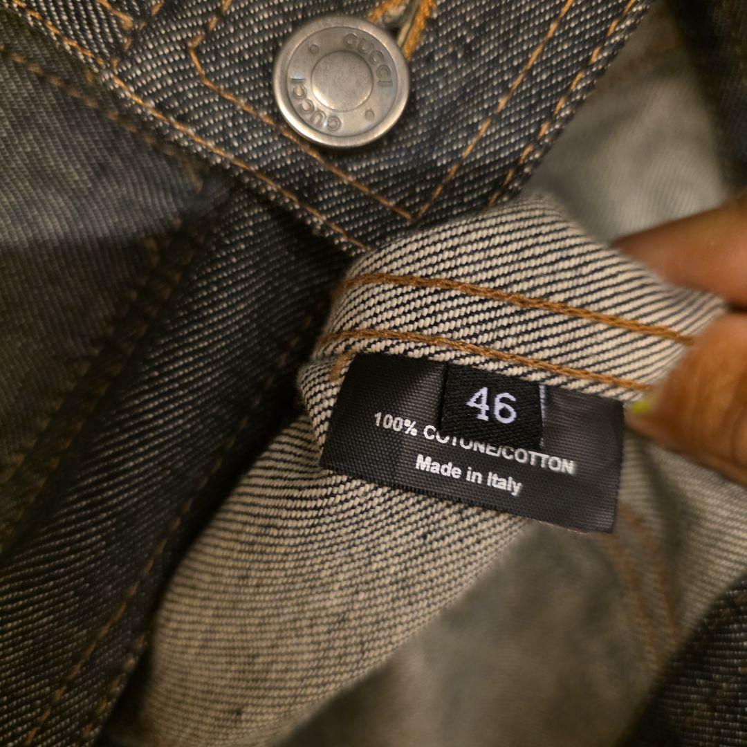 GUCCI 　 トムフォード期 デニム トラッカーJKT　　サイズ46