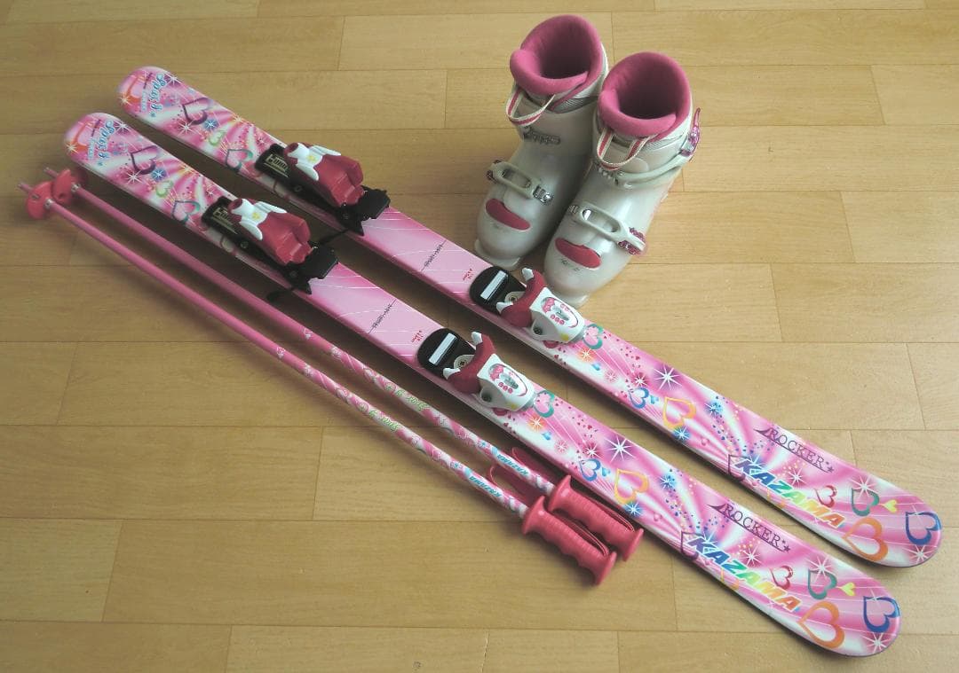 KAZAMASPAX-jROCKER 116 スキーセット KAZAMASPAX-jROCKER 116 スキー
