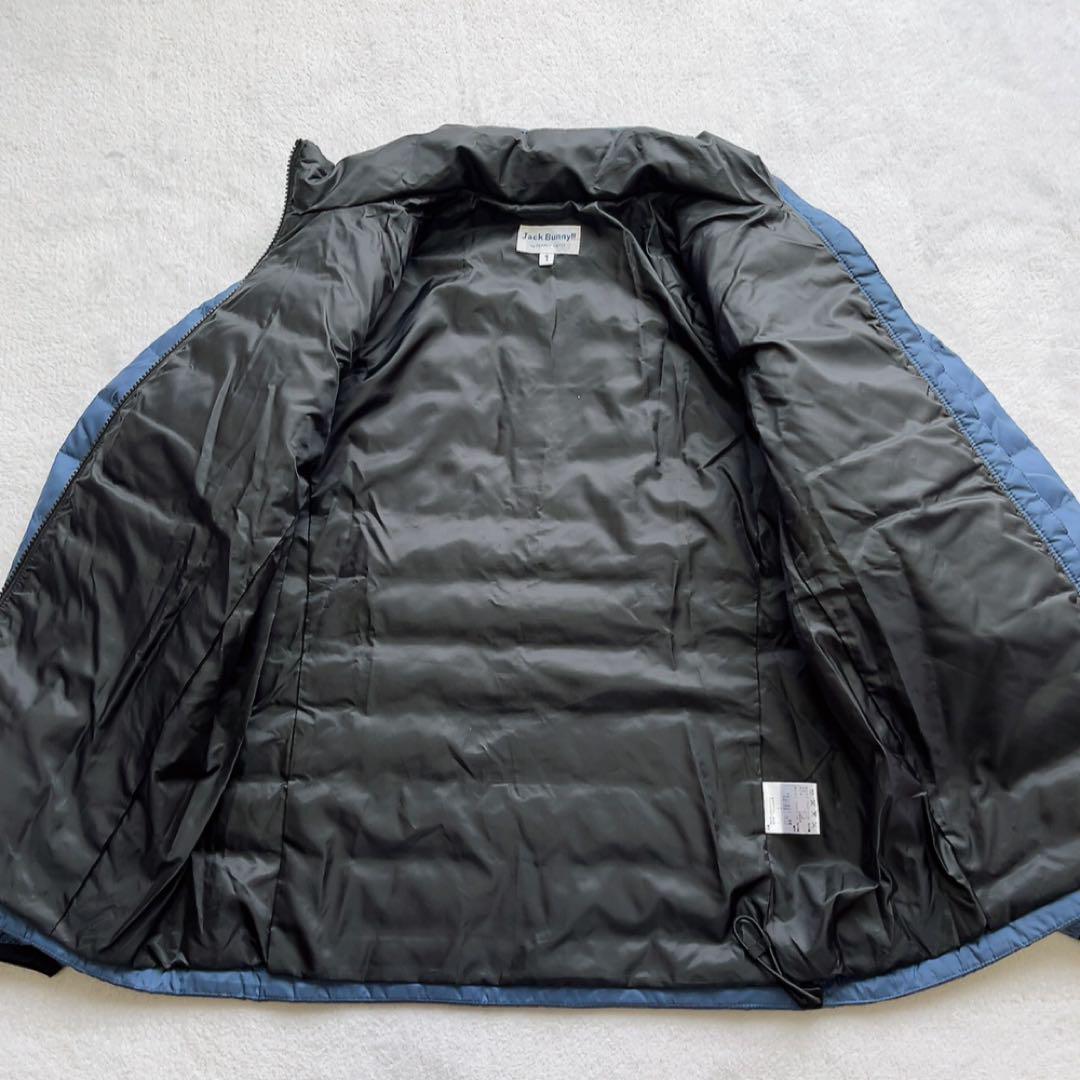 極美品　ジャックバニー　２WAY　ダウン　ジャケット　ベスト　ブルー
