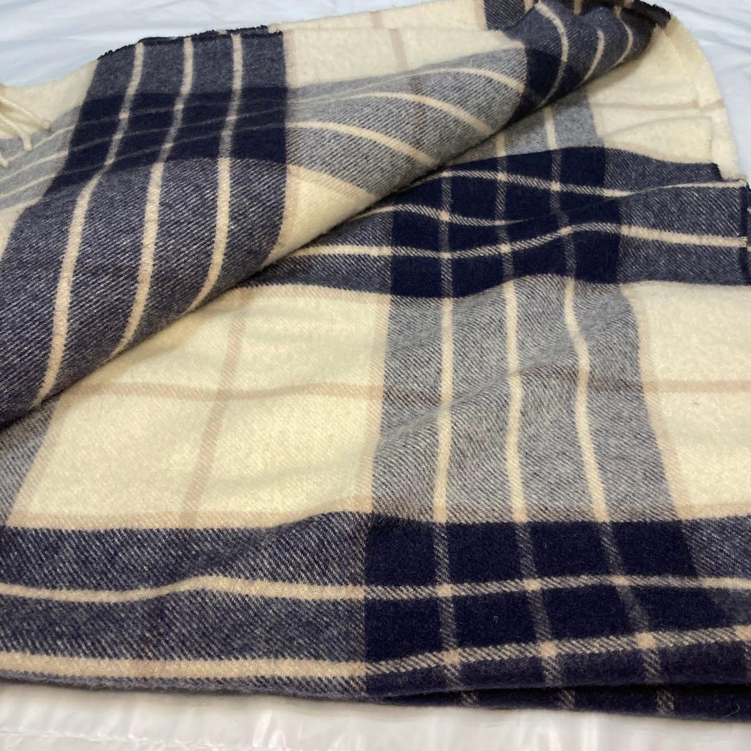 ジョンストンズ カシミヤ100％ 大判ストール チェック ノックモア 国内正規品