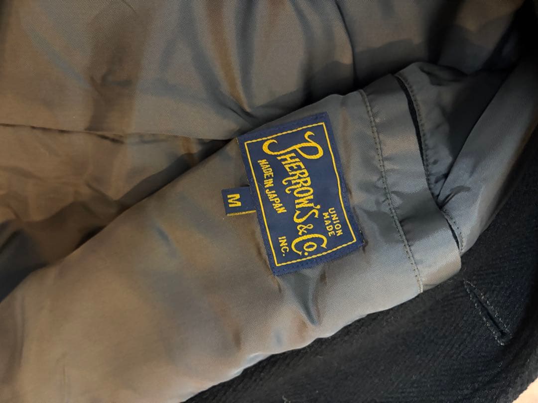 PHERROW'S サブマリンジャケット ブラック