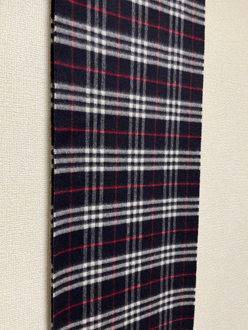BURBERRY　バーバリー　マフラー　カシミア100％ タグ付き未使用品
