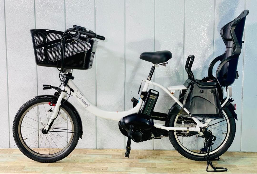 2877ヤマハ8.7アンペア3人乗り対応20インチ子供乗せ 電動アシスト自転車