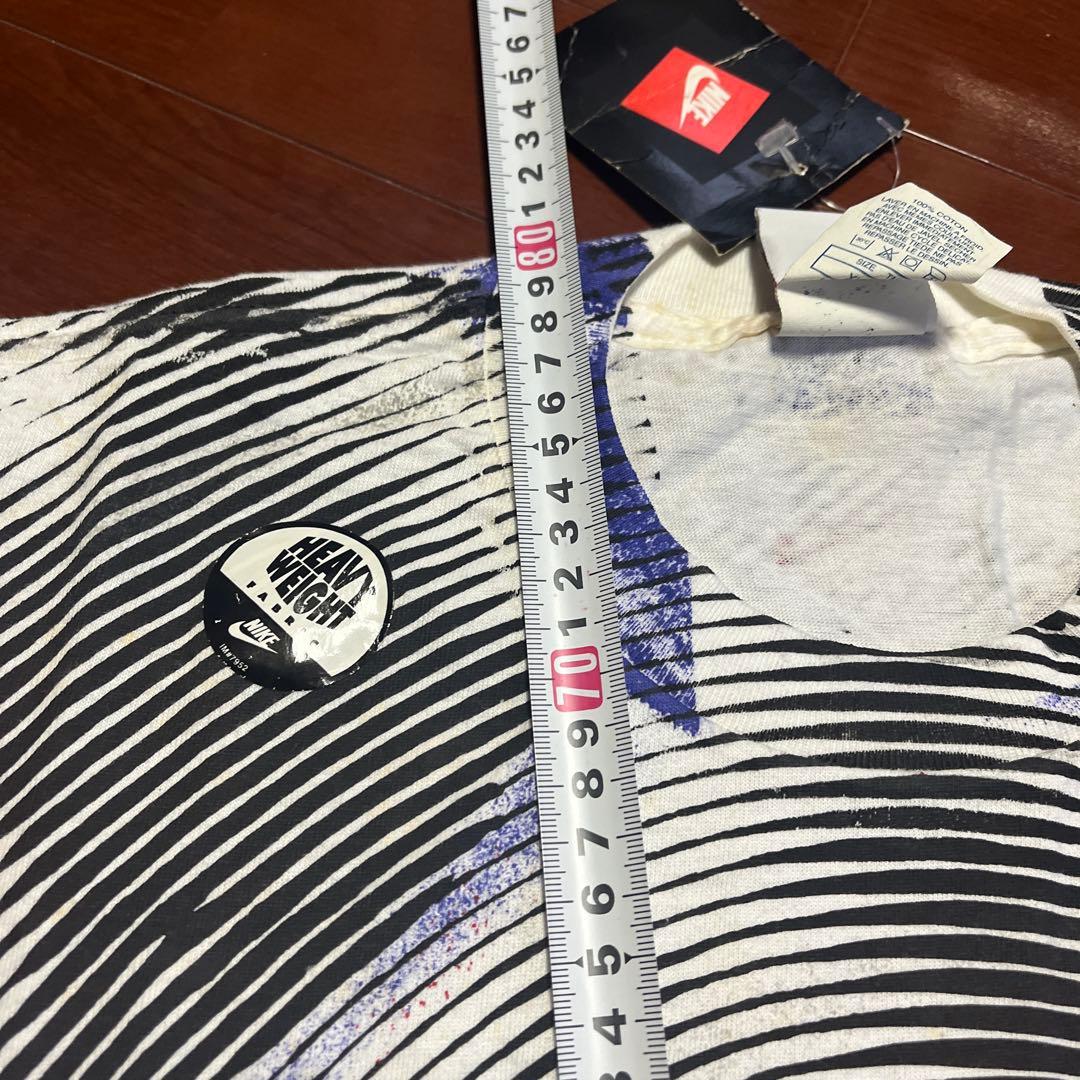 Nike 1991 USA製 Jordan ジョーダン 総柄 Tシャツ XL