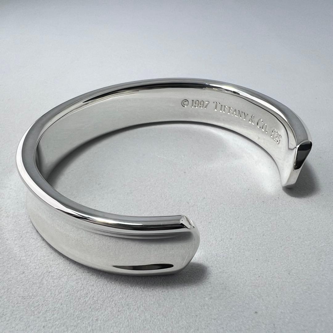 ティファニー　1837カフバングルブレスレット　Mサイズ　シルバー925