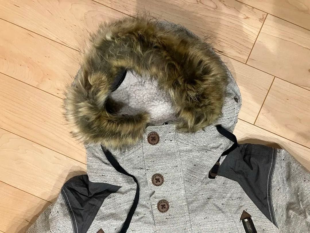 686ジャケット　レディース　ボア取り外しOK 丈長め