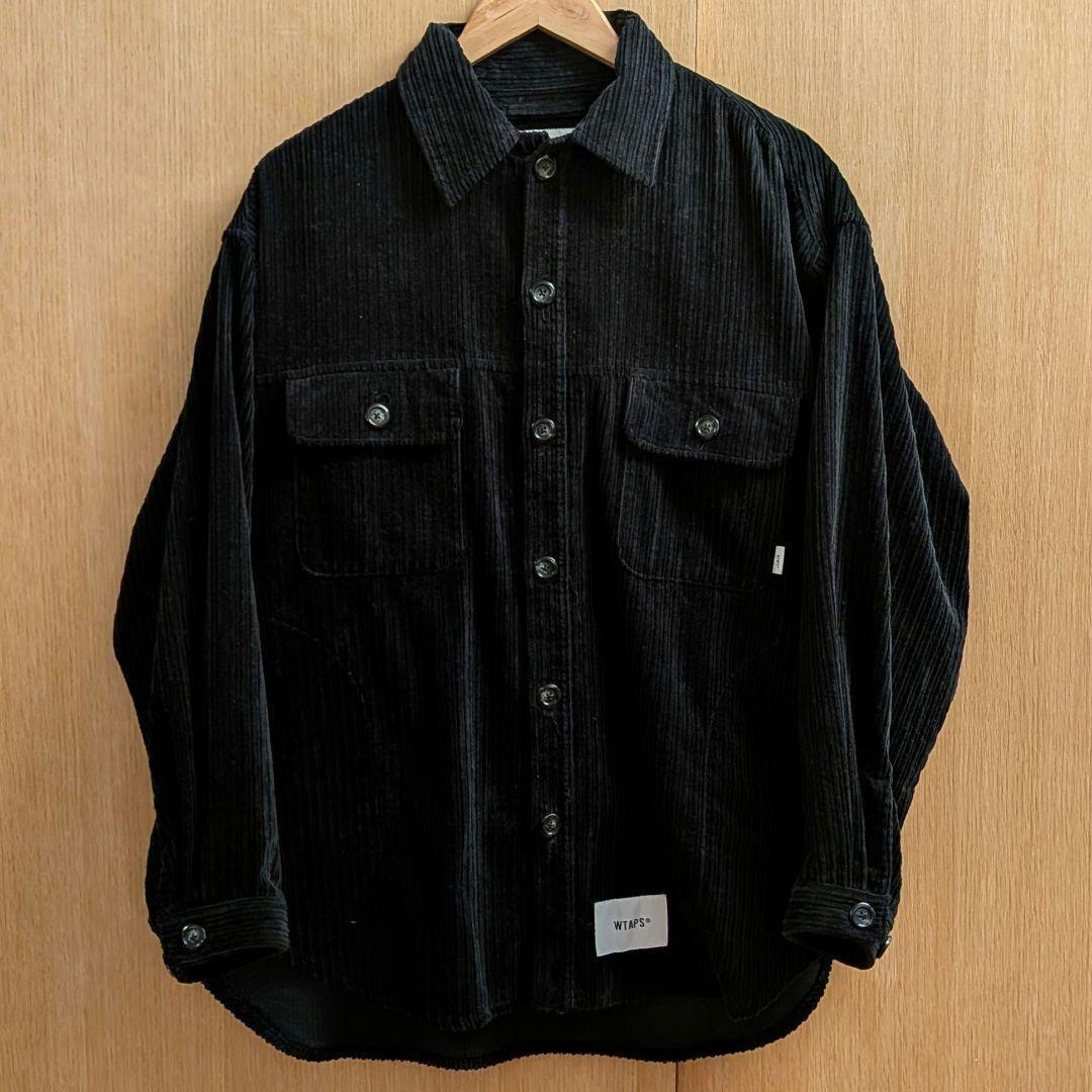 WTAPS WCPO LS CORDUROY SHIRT ブラック - メルカリ