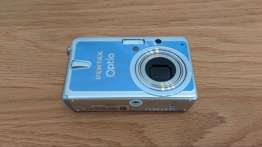 中古品】PENTAX Optio S10 オールドコンデジ 希少色 【中古品】PENTAX