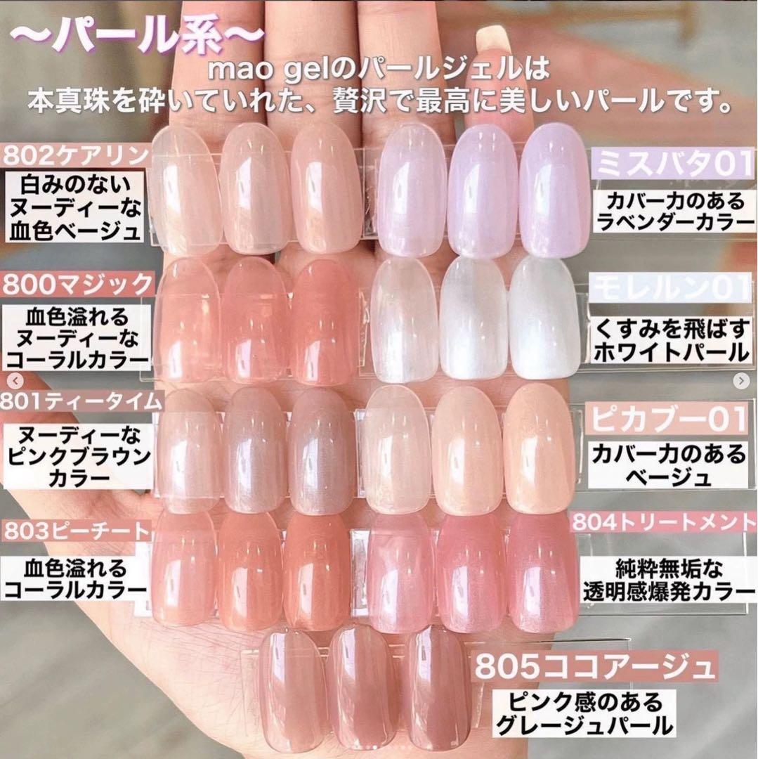 新品未開封マオジェルmaogel 805 - メルカリ