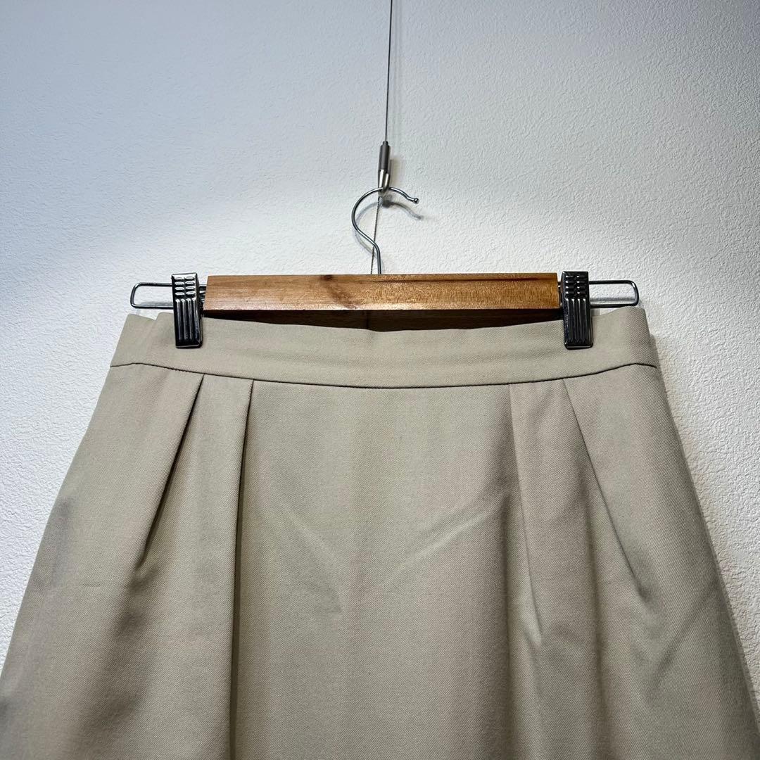 希少 クリスチャンディオール 上質 ウール タック デザイン タイト