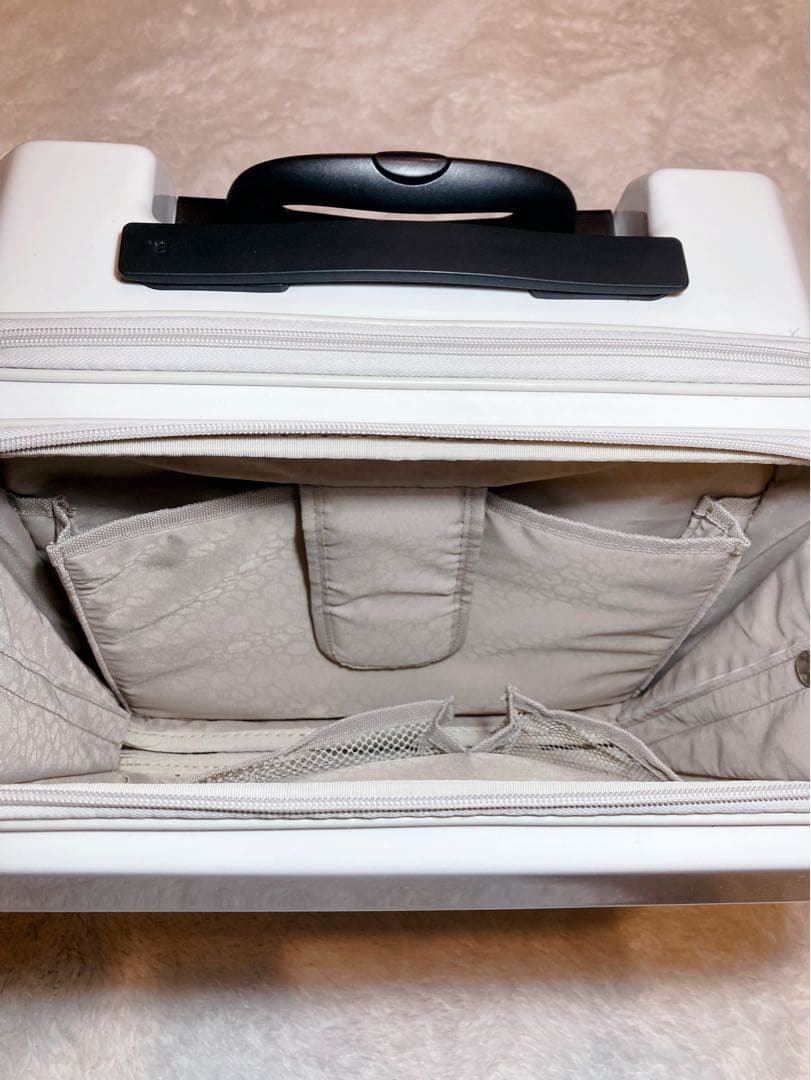 ACE スーツケース ホワイト 機内持ち込みサイズ