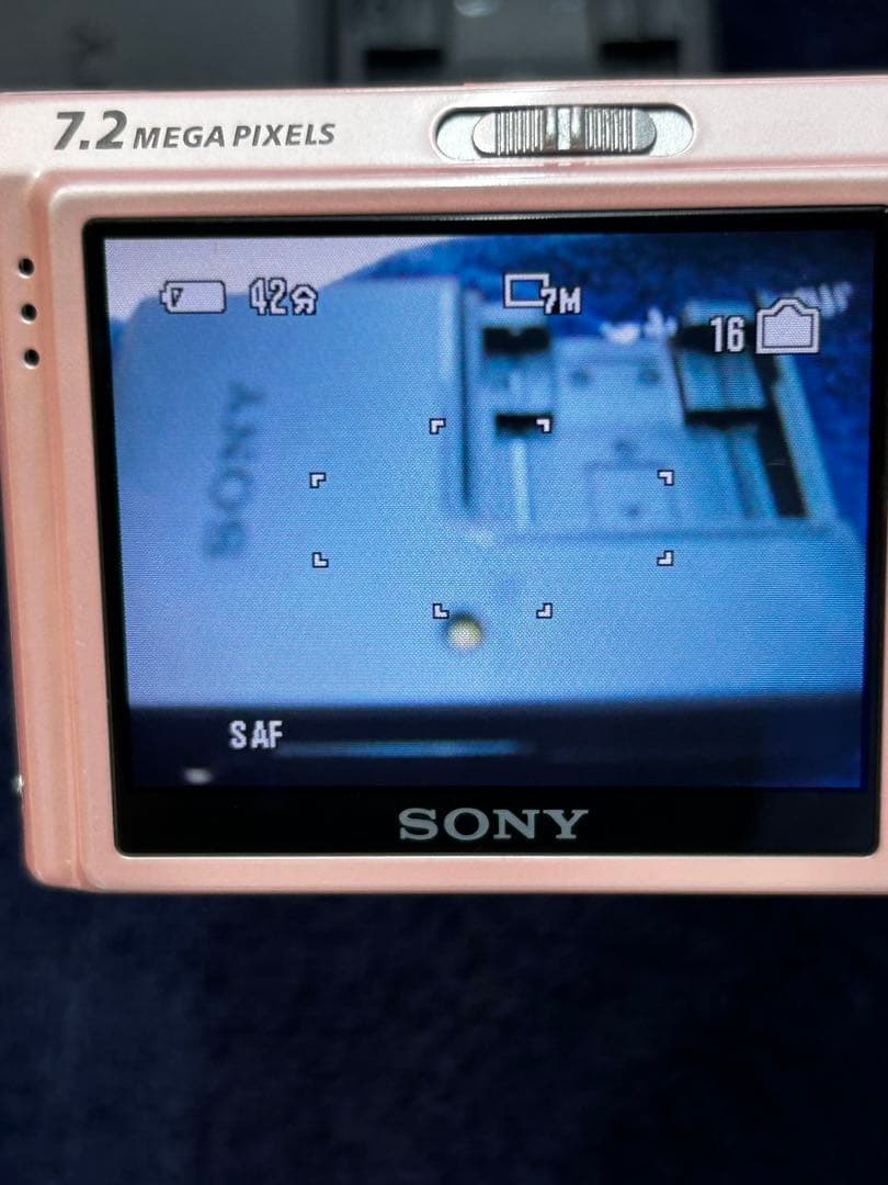 SONY Cyber−Shot DSC-T10 デジタルカメラ ピンク