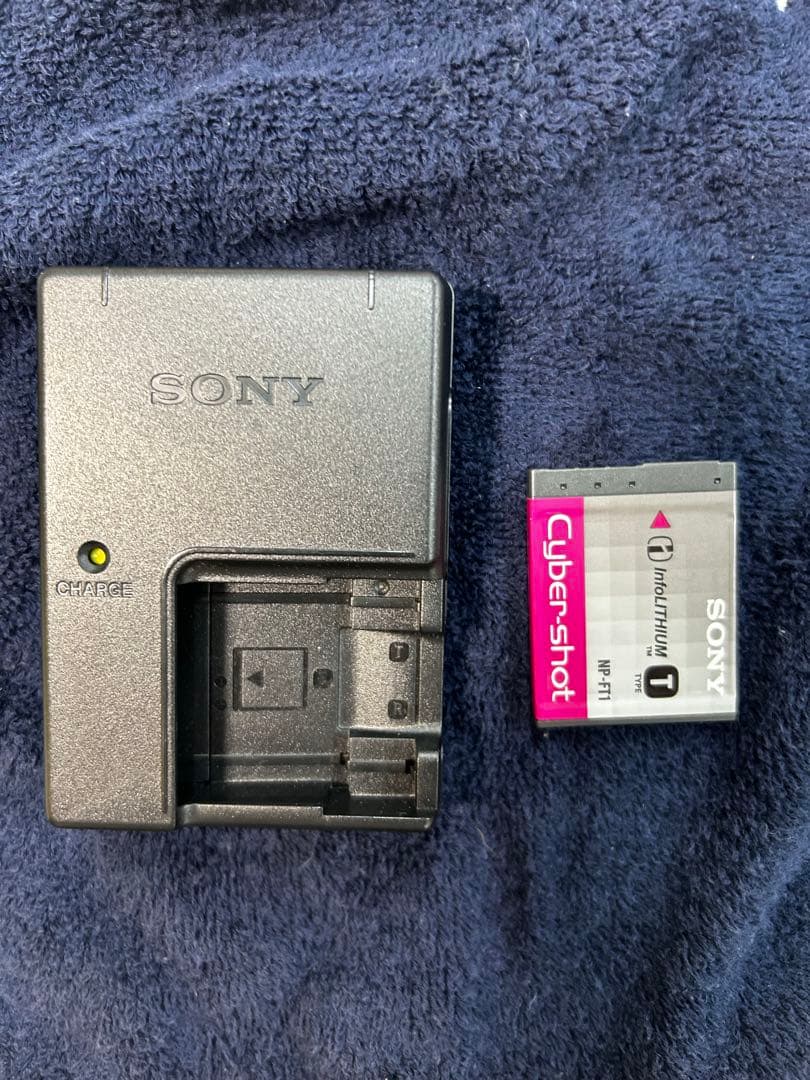 SONY Cyber−Shot DSC-T10 デジタルカメラ ピンク