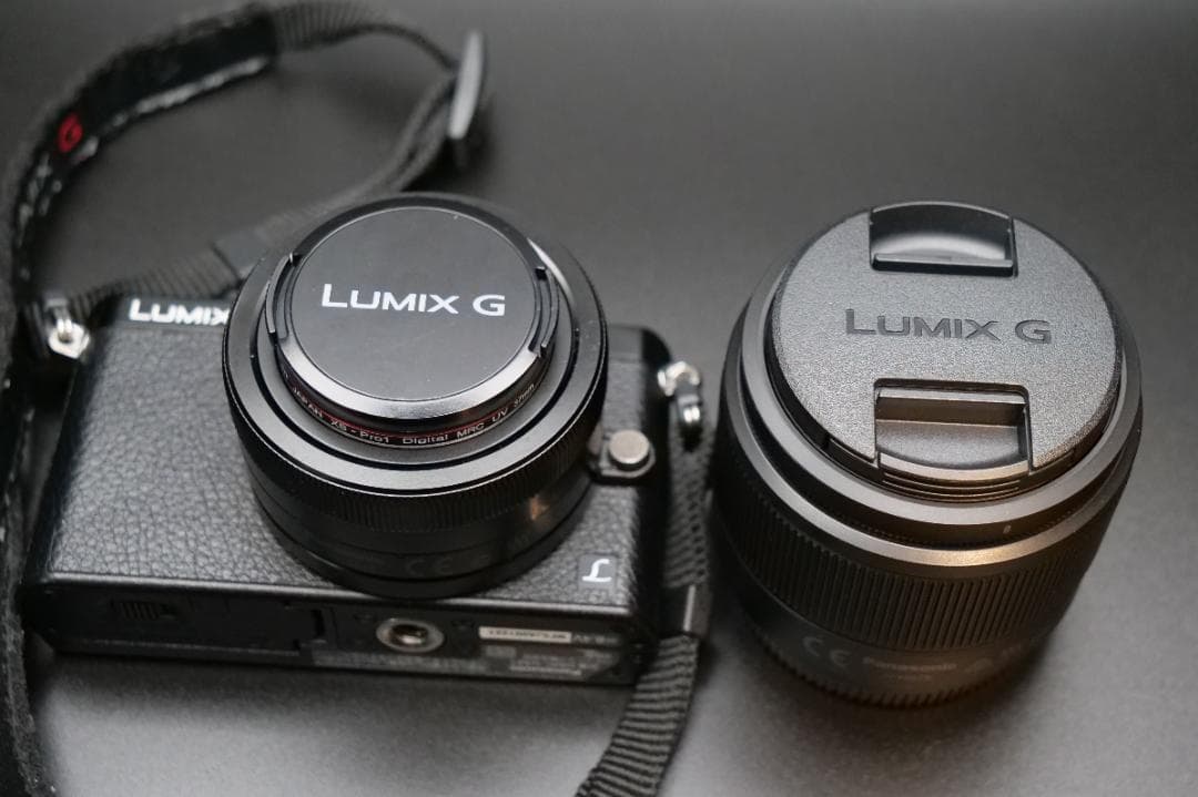 Panasonic lumix DMC-GM1K 25㎜単焦点レンズ 電源セット