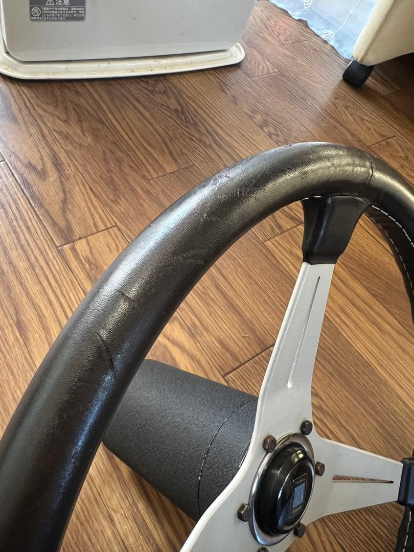 大径 希少】ナルディ クラシック ブラック φ39 ステアリング 旧車 当時物