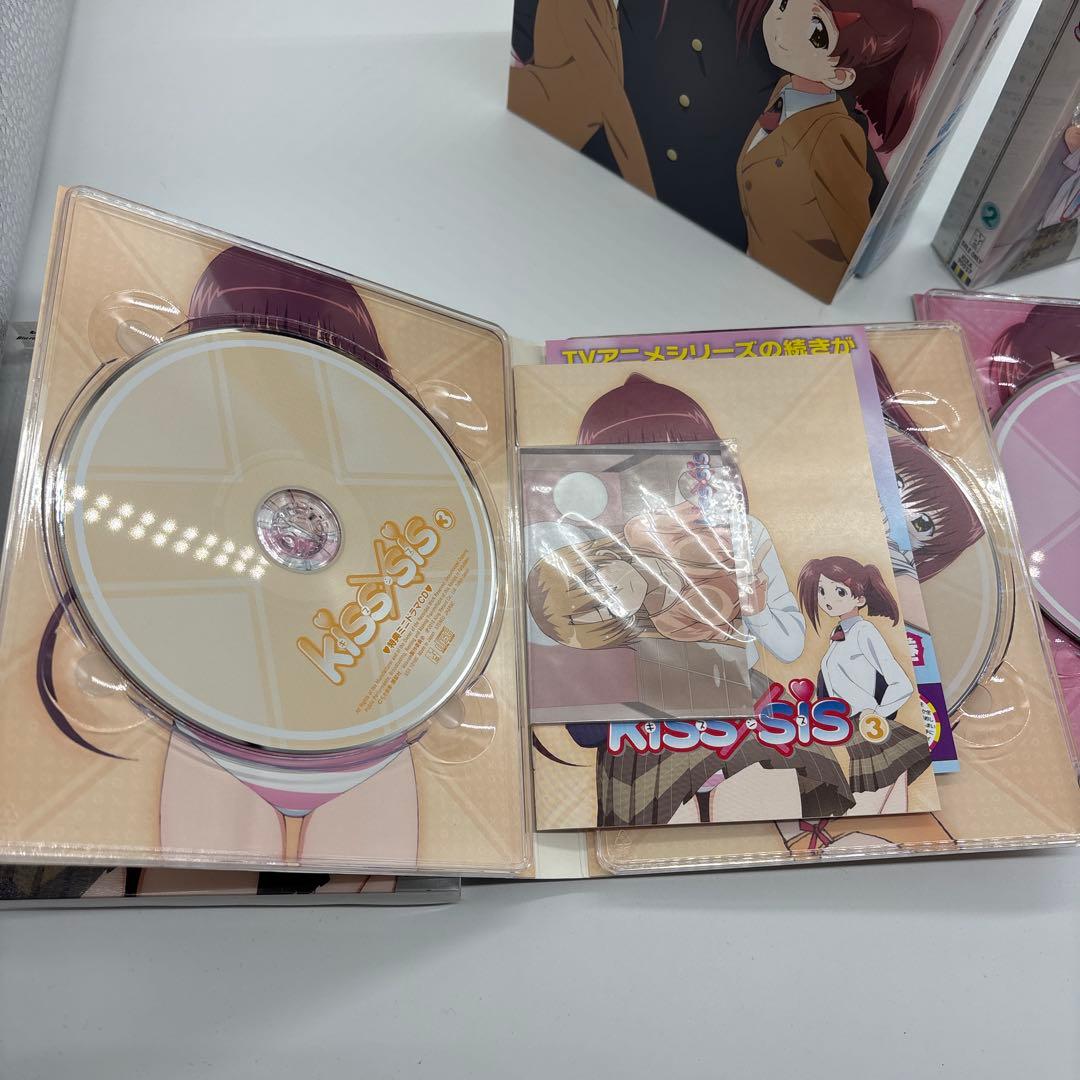 kiss×sis Blu-ray 4巻BOXセット　〈数量限定生産版〉