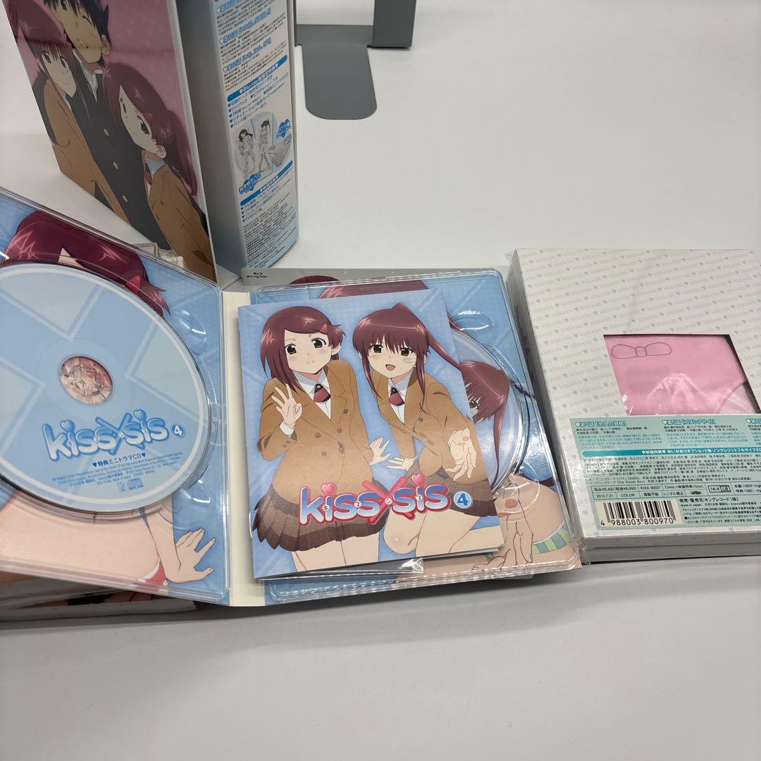 kiss×sis Blu-ray 4巻BOXセット　〈数量限定生産版〉