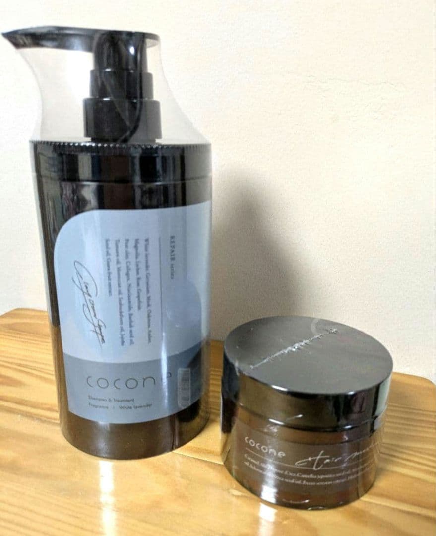 新品・未開封】cocone クレイクリームシャンプー&ヘアマスク - メルカリ