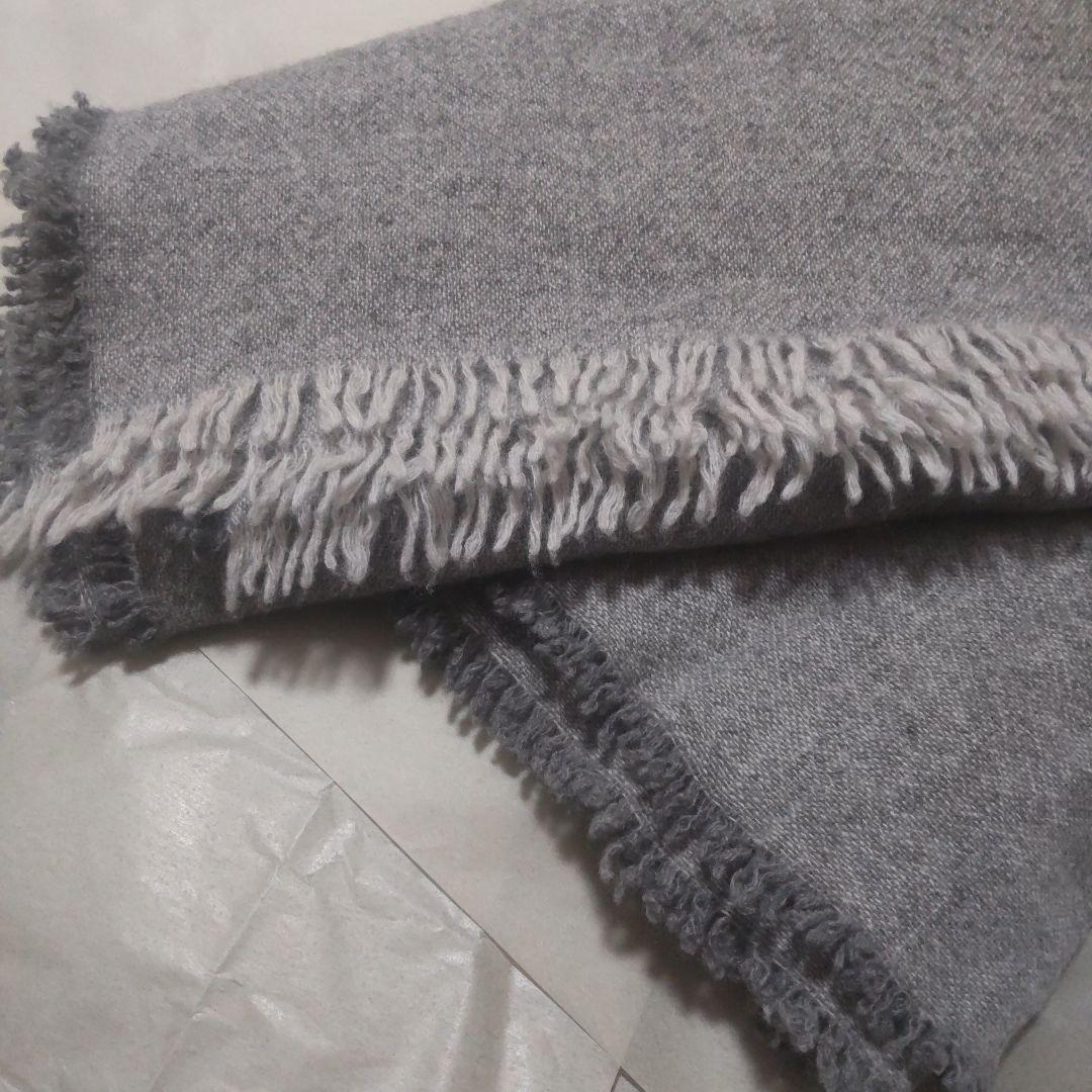 ASAUCE MELER カシミヤ ストール グレー