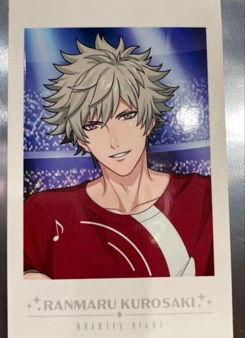 うたプリ ライエモ インスタントフォト風カード チェキ 蘭丸