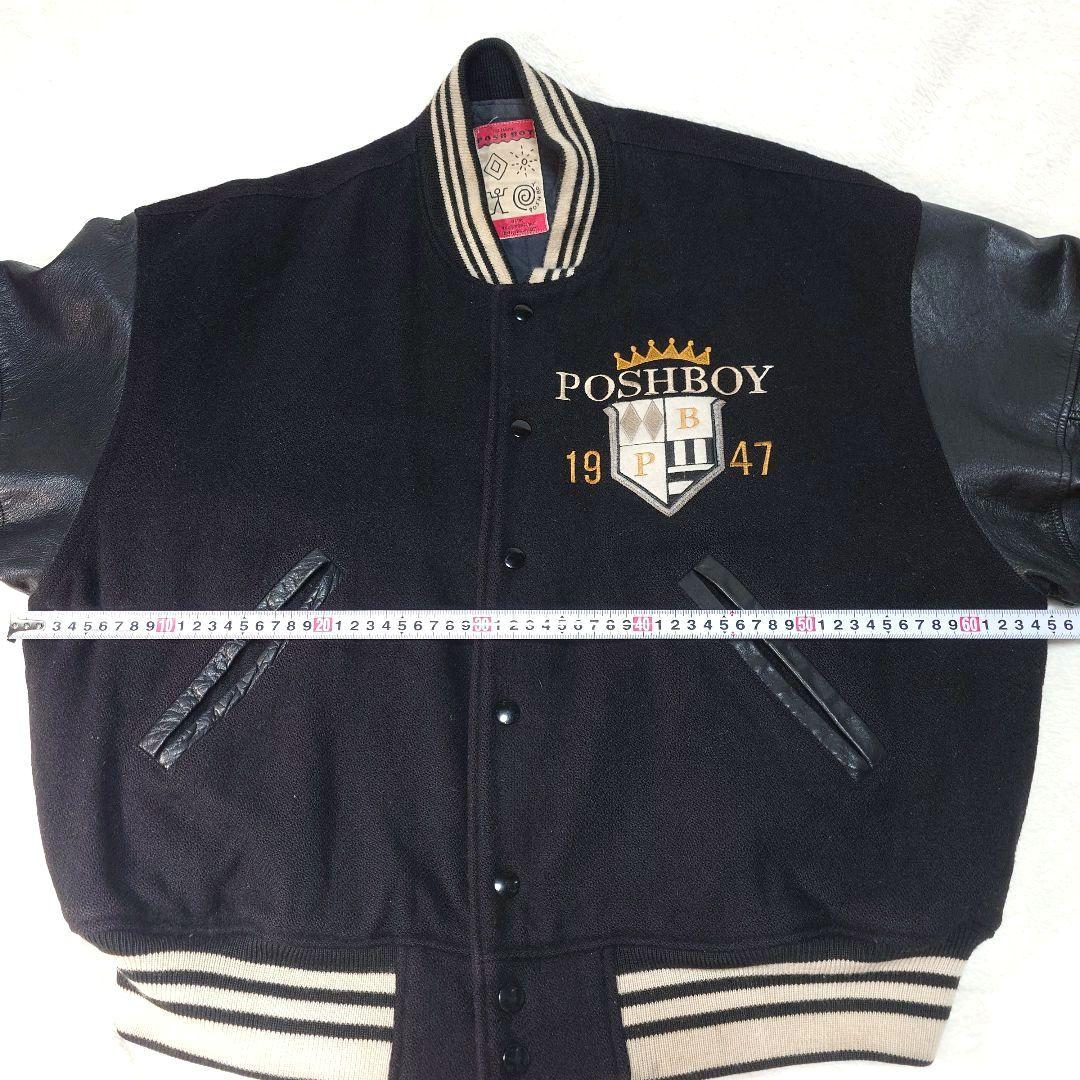 希少✨POSH BOY 80s 90s ヴィンテージ スタジャン オーバーサイズ