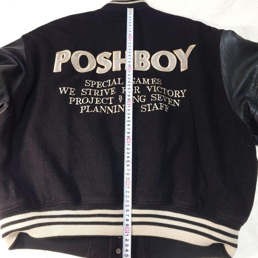 希少✨POSH BOY 80s 90s ヴィンテージ スタジャン オーバーサイズ