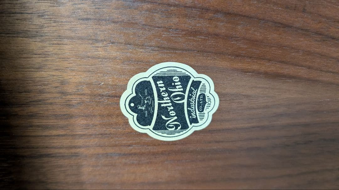 Northern Ohio Industrial コンパスレッグチェア 木製