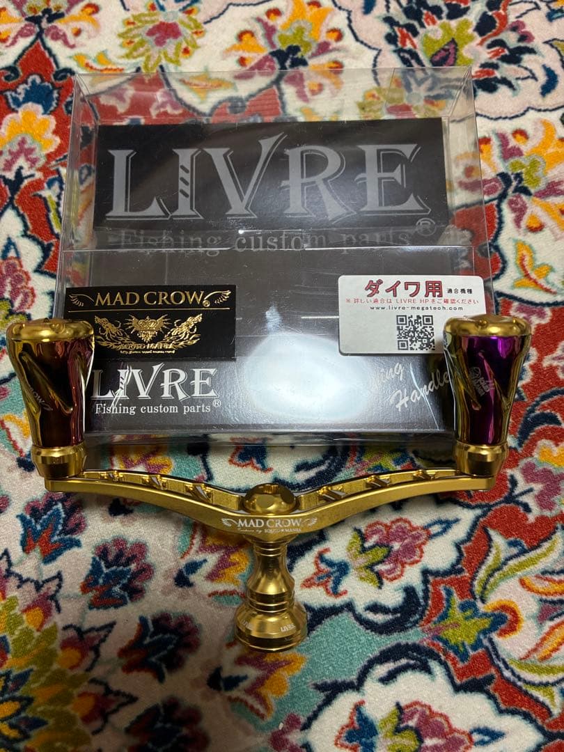 【スクイッドマニアxリブレ限定 オーロラゴールドMAD CROW100】ダイワ用