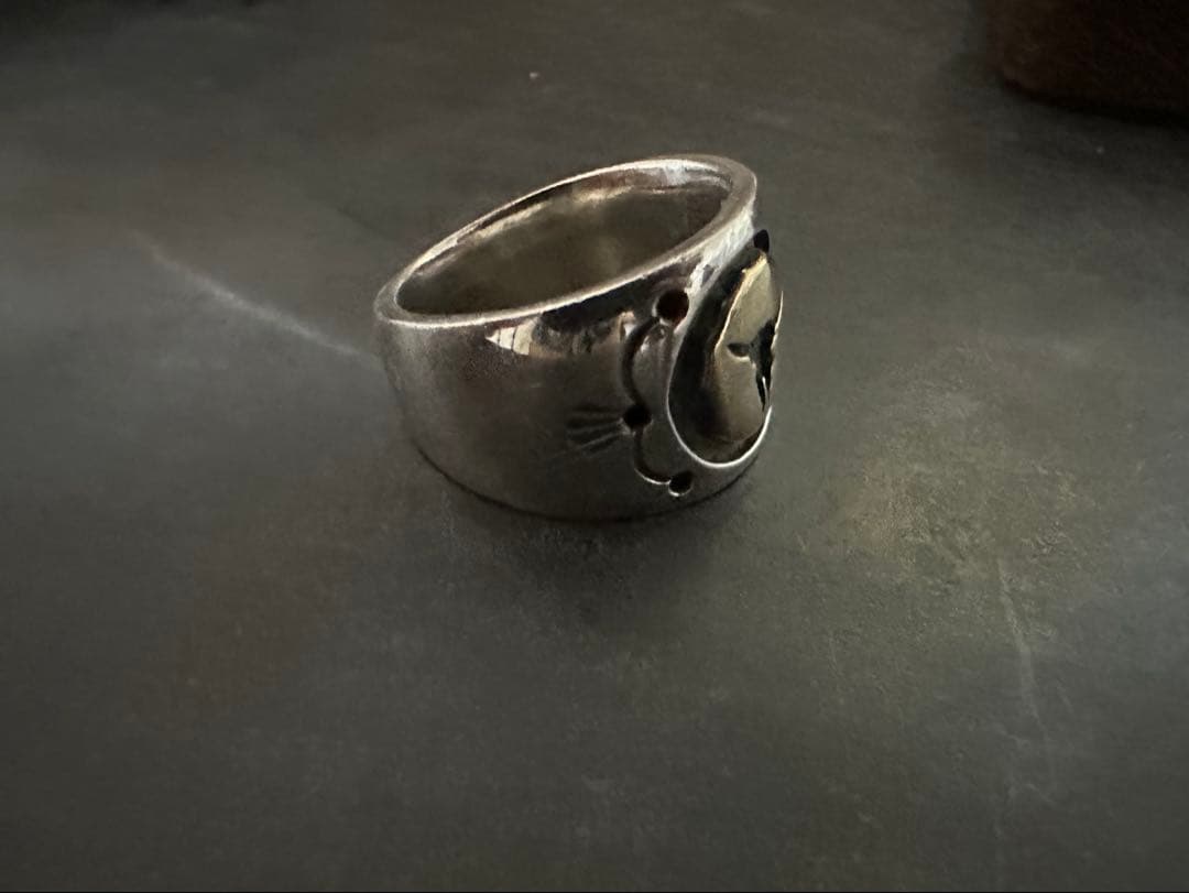 希少 激渋 アンティーク ヴィンテージ リング 925 シルバー