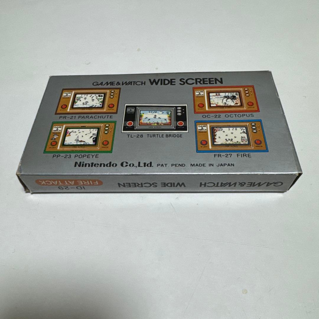 Nintendo ゲーム&ウォッチ ID-29 FIRE ATTACK