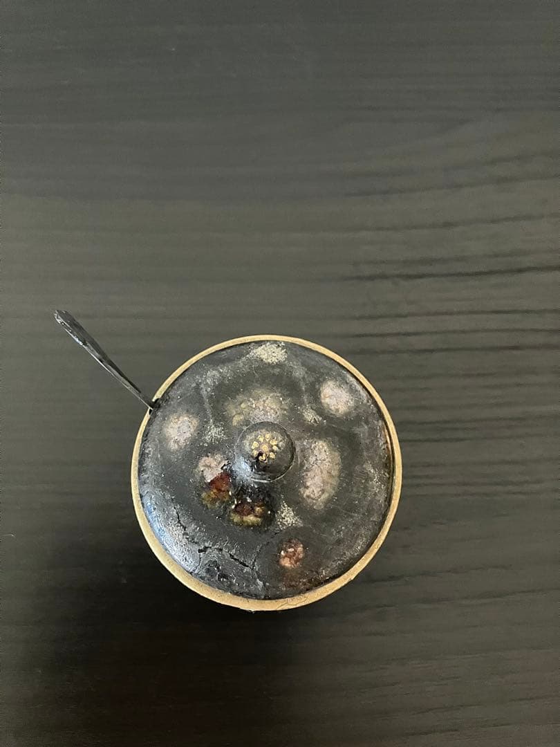 郡司慶子 三彩蓋物