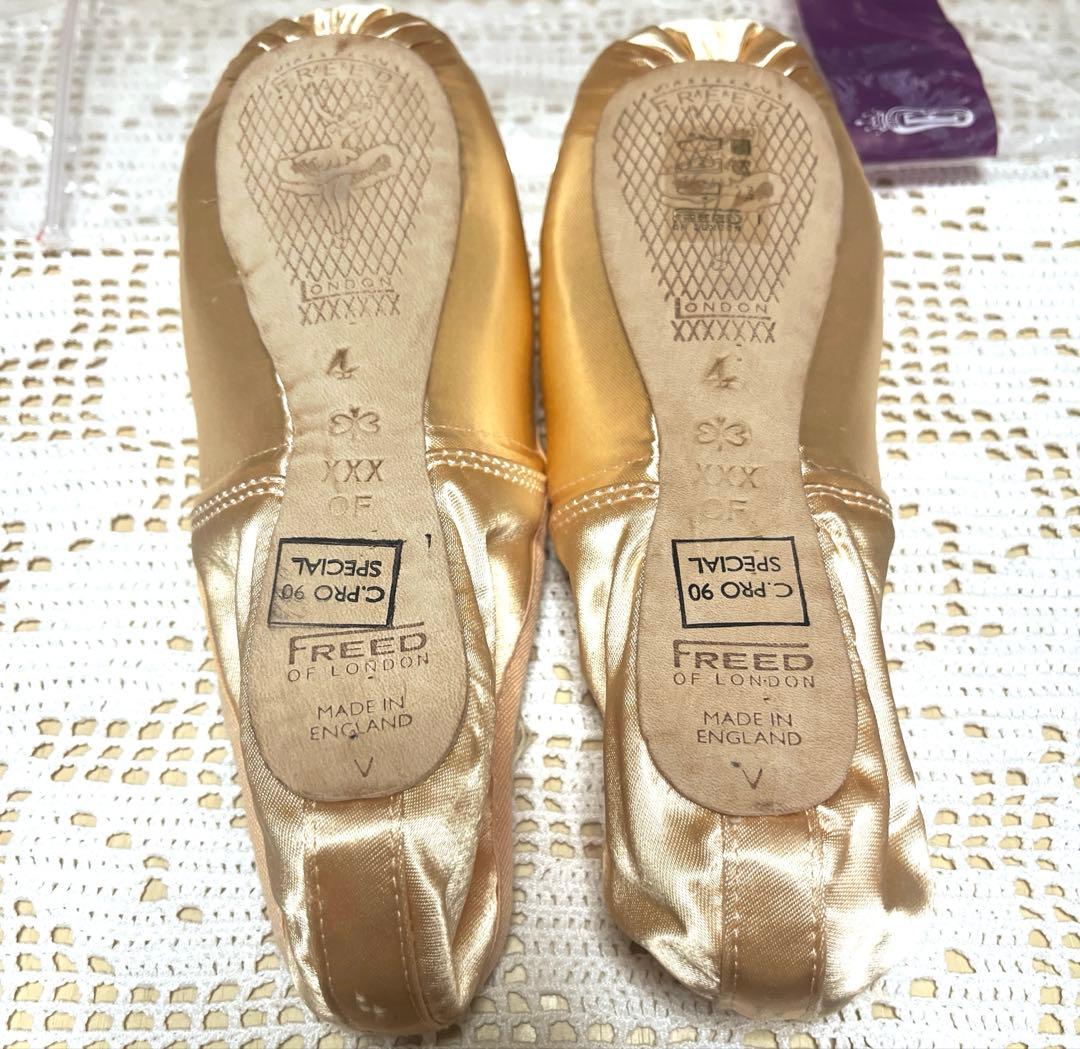 【未使用】FREED トゥシューズ バタフライ 4(23~23.5) xxx