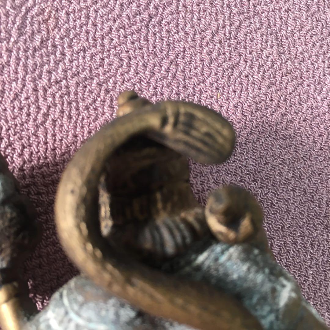 0444　銅  像  神像