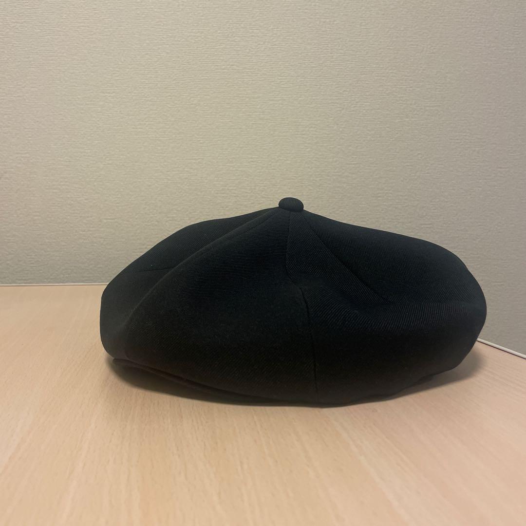 未使用品 MR.OLIVE カルゼ ベレー キャスケット ブラック ネイビー