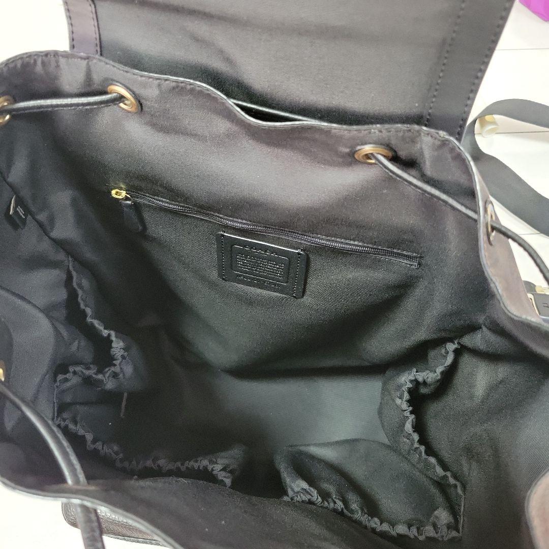 COACH リュック バックパック ブラウン レザー