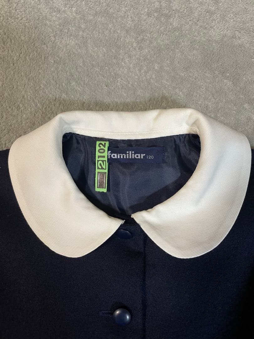 小学校受験　ファミリア フォーマル 濃紺