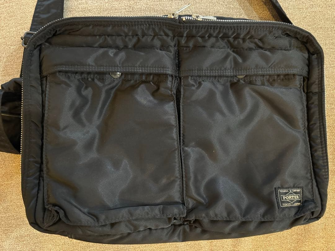 PORTER ポーター TANKER タンカーショルダーバッグXL ブラック