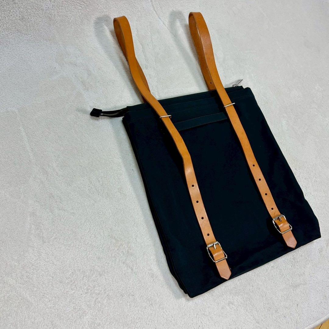 【美品✨】marimekkoマリメッコ eppu リュック　PC A4可　レザー