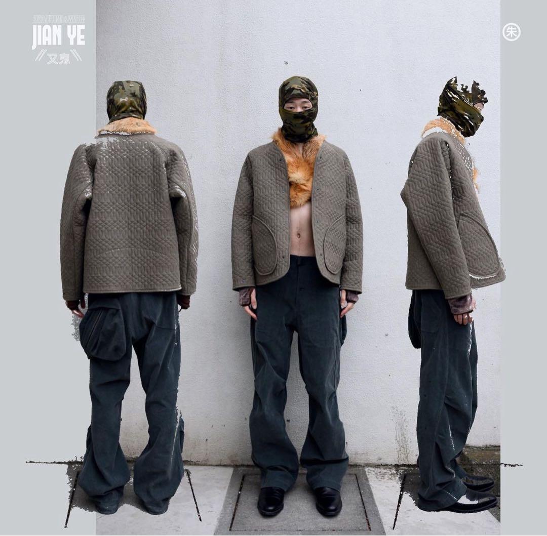 jian ye hunter pants 23aw ジェンイェ F102875901 - パンツ卸売 通販