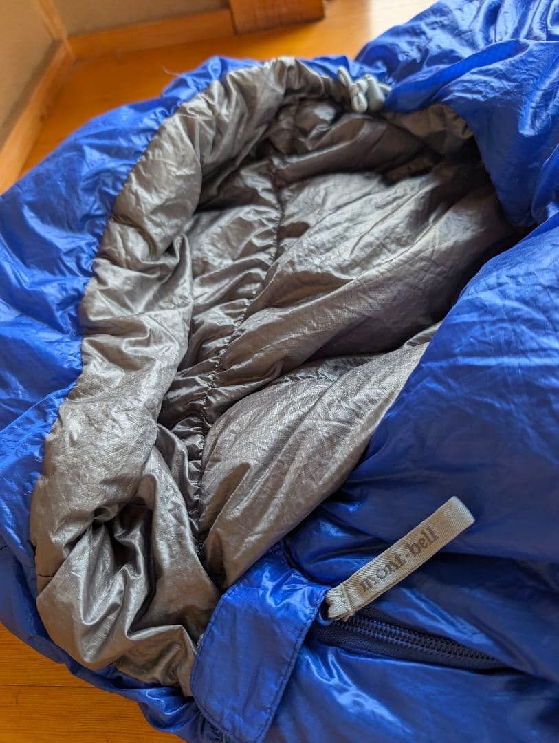 ✨本体美品　モンベル　ULスーパーストレッチダウンハガー#4　ダウンハガー