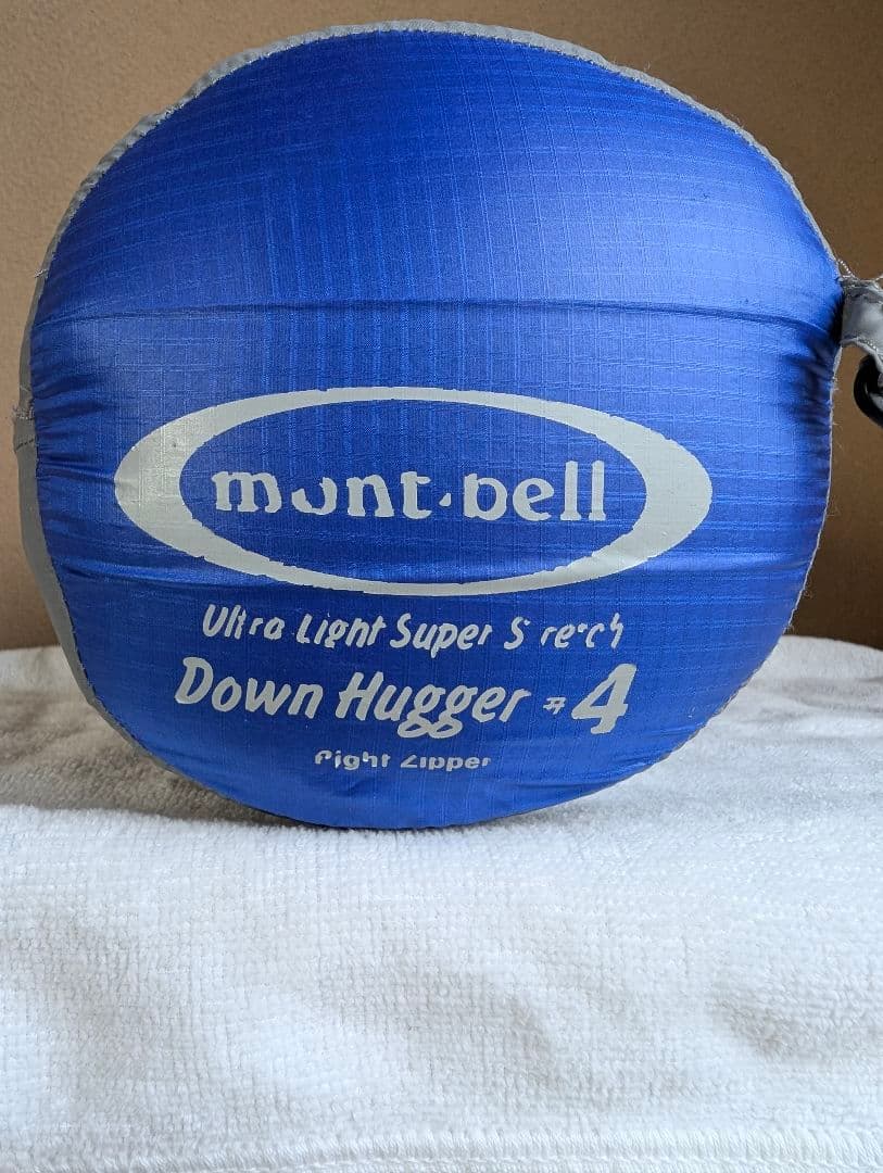 ✨本体美品　モンベル　ULスーパーストレッチダウンハガー#4　ダウンハガー