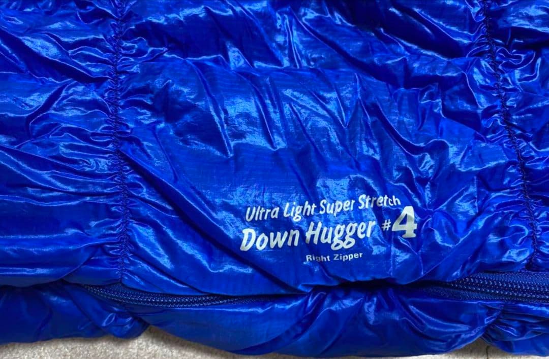 ✨本体美品　モンベル　ULスーパーストレッチダウンハガー#4　ダウンハガー