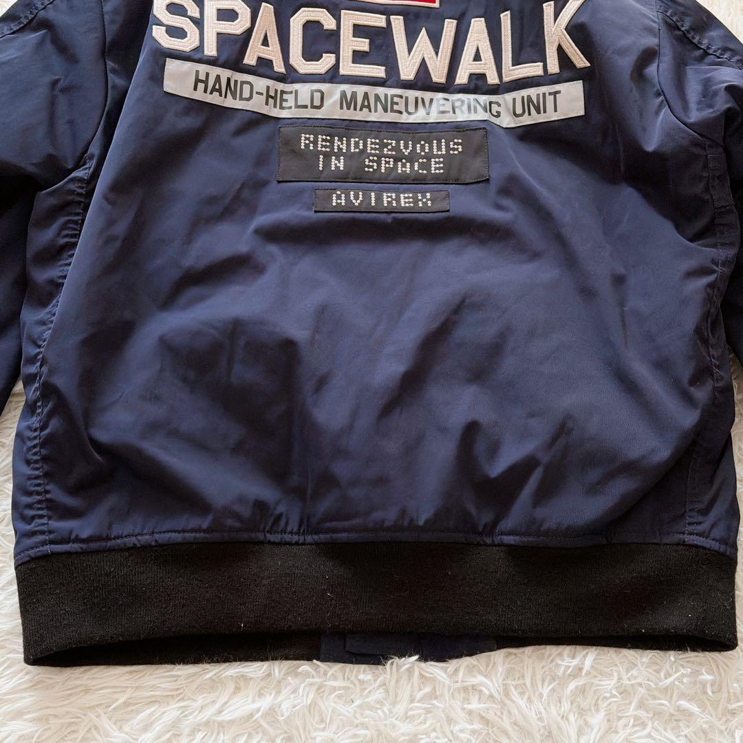 2XLサイズ AVIREX 中綿入り MA-1 フライトジャケット ビッグサイズ