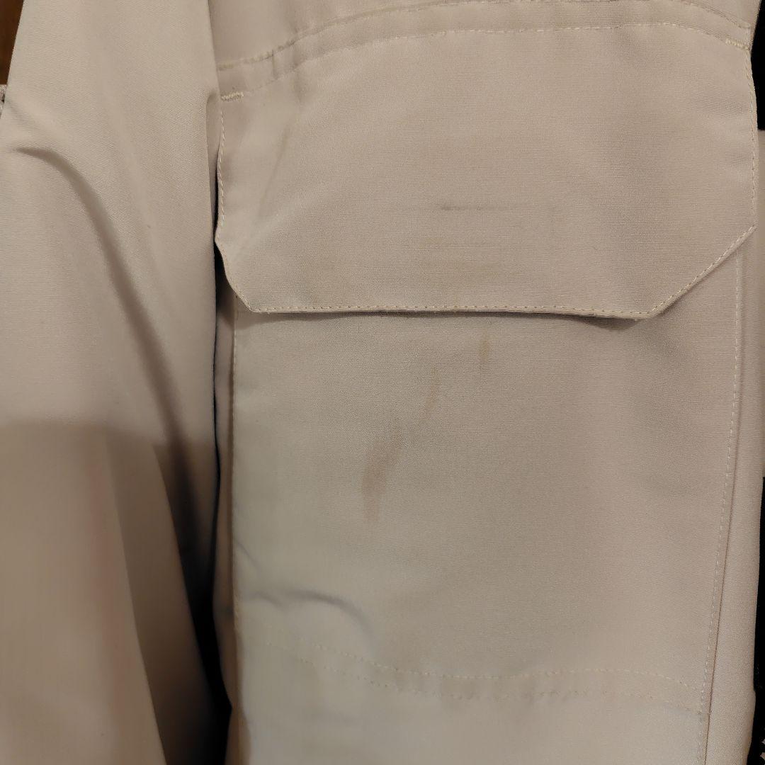   カナダグース ホワイト ダウンジャケット