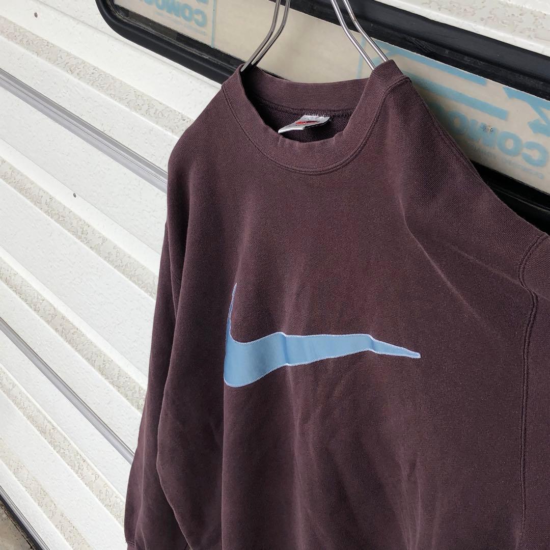 希少 レア 入手困難 90s 銀タグ デカスウッシュ NIKE スウェット