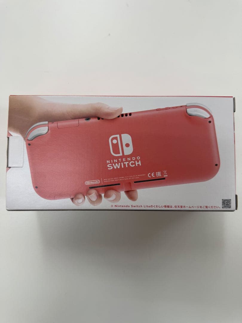 Nintendo Switch Lite コーラル　店舗印無し