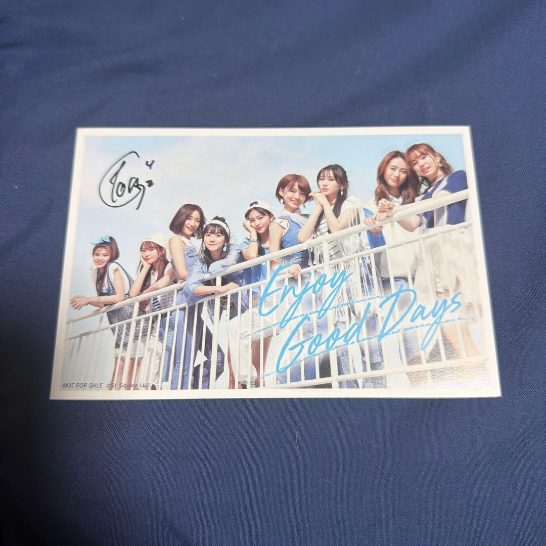 原田都愛 直筆サイン入りポストカード Enjoy Good Days - メルカリ