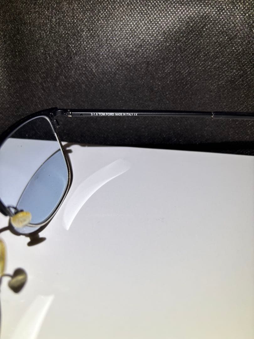 TOM FORD マットブラック　ブロウサングラス