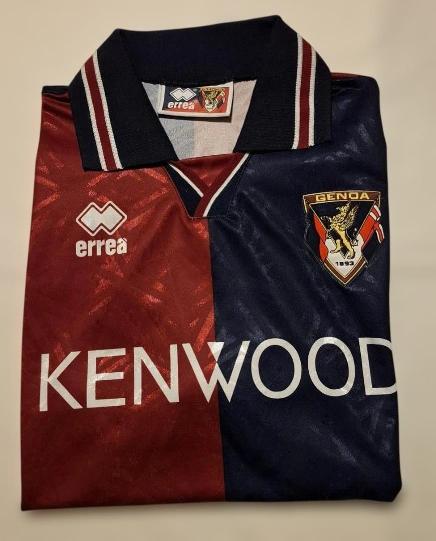 道*雪様 【ヴィンテージ品】ジェノア 1994/95 ユニフォーム ホーム