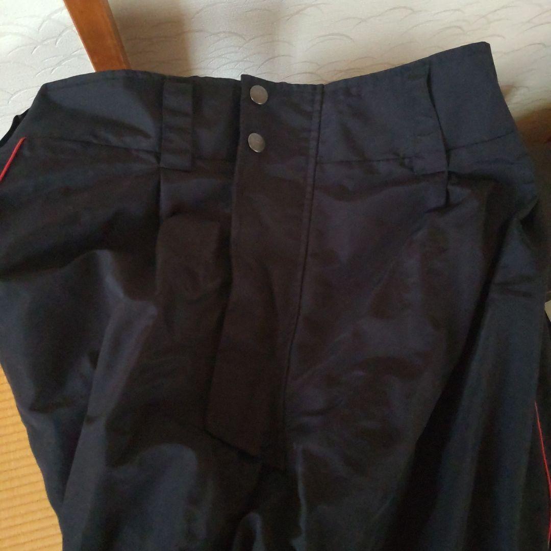 gamakatsu ウインドアップレインスーツ 上下セット 黒